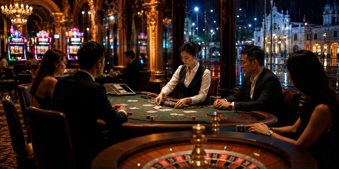 Meja Live Dealer Berkualitas HD Menanti